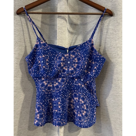 Charlotte Russe Tops - Vintage Y2K Charlotte Russe Floral Festival Flowy‎ Tank Top Size Medium USA